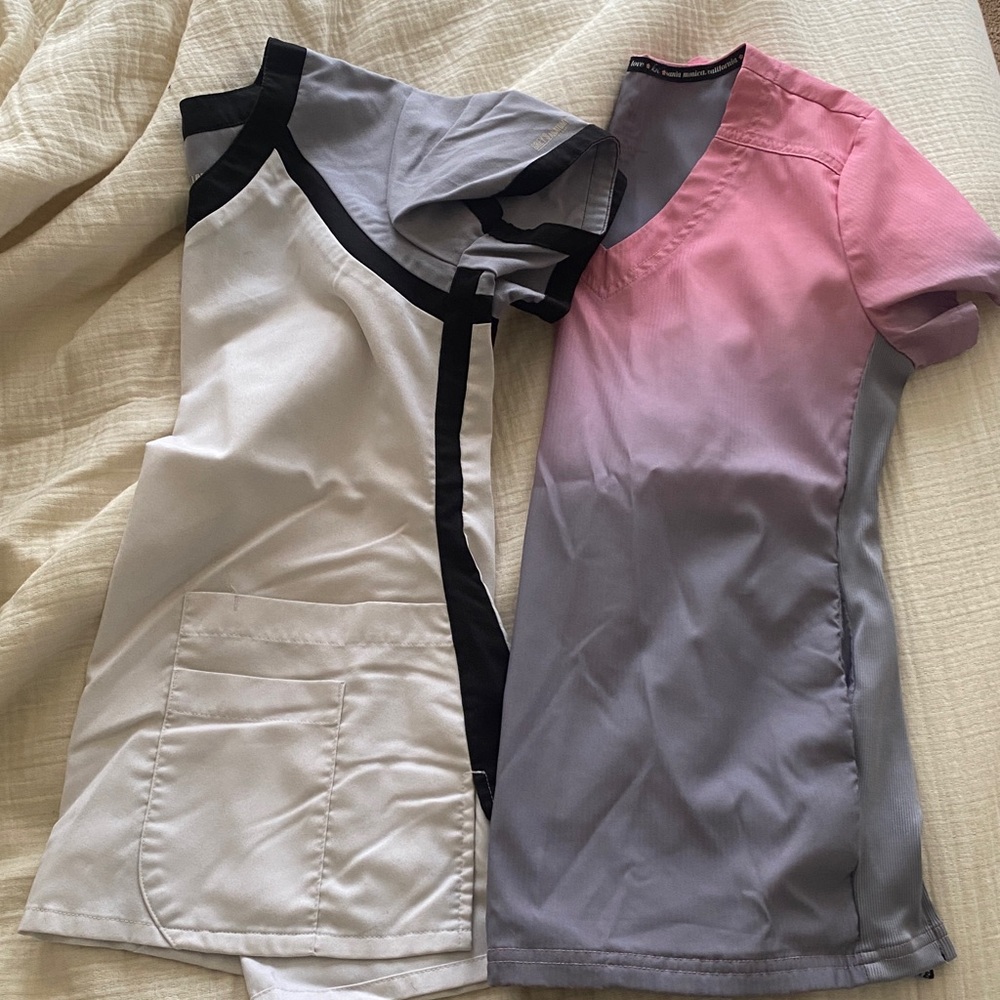 Scrub tops